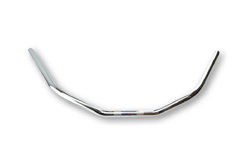 FEHLING Lenker flach, breit, sehr stark gekröpft, 1 Zoll, 105 cm, chrom, mit Kerbe, HD 82- FEHLING Lenker flach, breit, sehr stark gekröpft, 1 Zoll, 105 cm, chrom, mit Kerbe, HD 82-