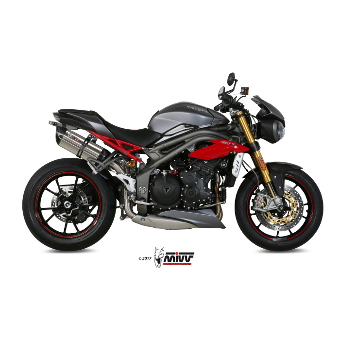 MIVV SUONO SLIP-ON Speed Triple 16-17 MIVV SUONO SLIP-ON Speed Triple 16-17