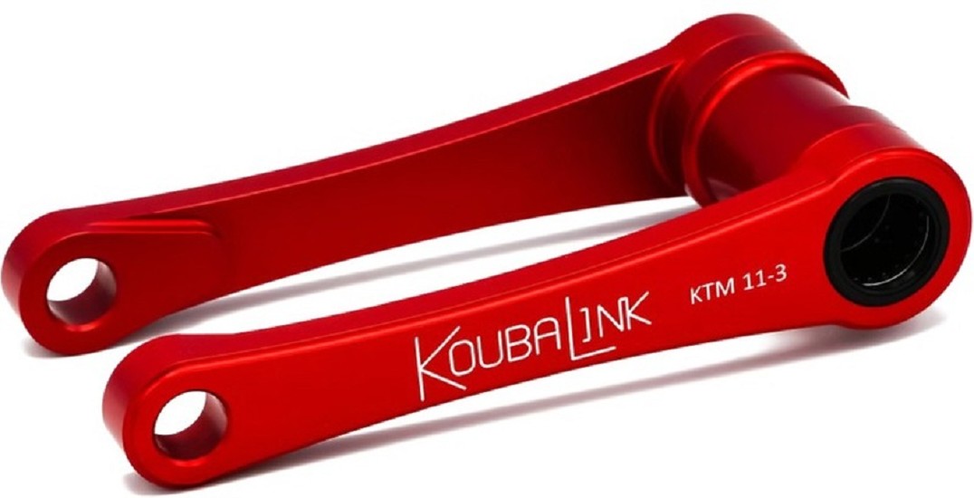KOUBALINK Tieferlegungssatz (25.4 mm) Rot - Gas Gas / Husqvarna / passend für KTM KOUBALINK Tieferlegungssatz (25.4 mm) Rot - Gas Gas / Husqvarna / passend für KTM