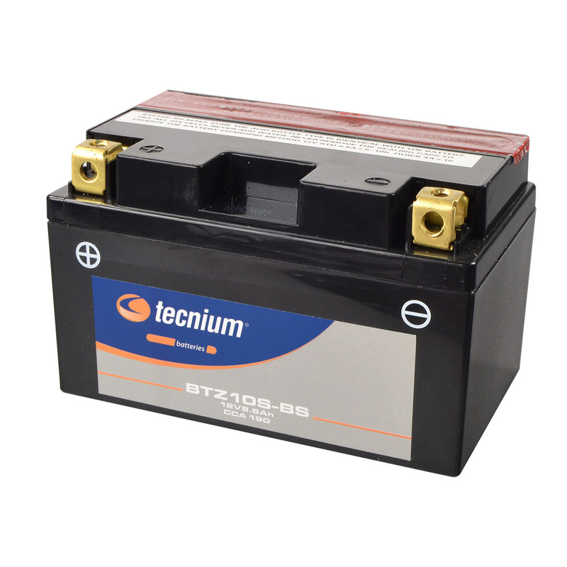 TECNIUM Wartungsfreie Batterie mit Säurepack - BTZ10S-BS
