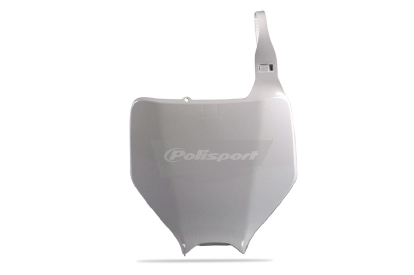 FRONT PLATE KX125-250 KXF 03-08 WHITE