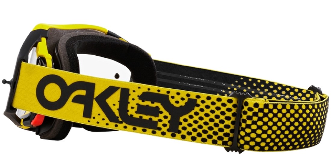 OAKLEY Airbrake MX Brille - Moto Yellow B1B Klares Glas OAKLEY Airbrake MX Brille - Moto Yellow B1B Klares Glas