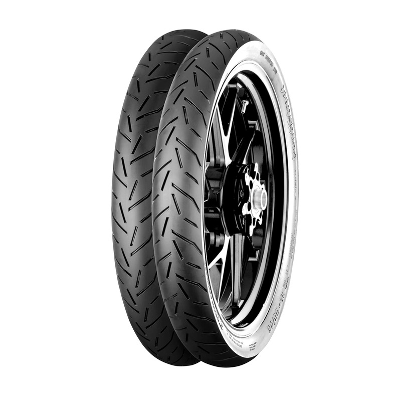 CONTINENTAL Reifen CONTISTREET 70/90-17 M/C 38P TL CONTINENTAL Reifen CONTISTREET REINF 3.00-17 M/C 50P TL