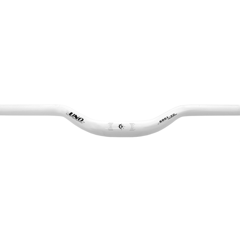 UNO Bicycle Handlebar Mtb / City  Rise Bar Ø31,8 640Mm White