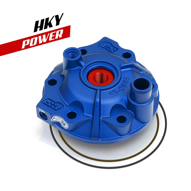 S3 Power Zylinderkopf & Einsatz-Kit Hohe-Verdichtung - Blau passend für KTM/Husqvarna