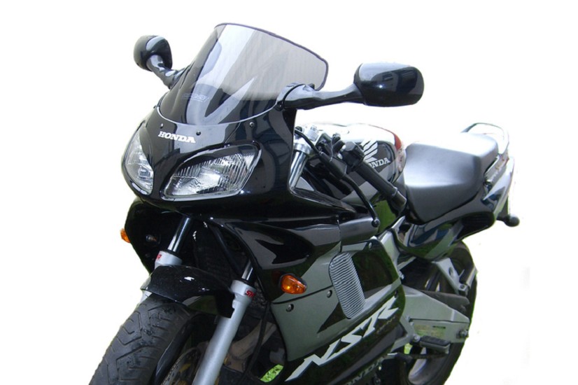 MRA Racingscheibe, passend für Honda NSR 125, getönt MRA Racingscheibe NSR 125 alle Baujahre, Schwarz