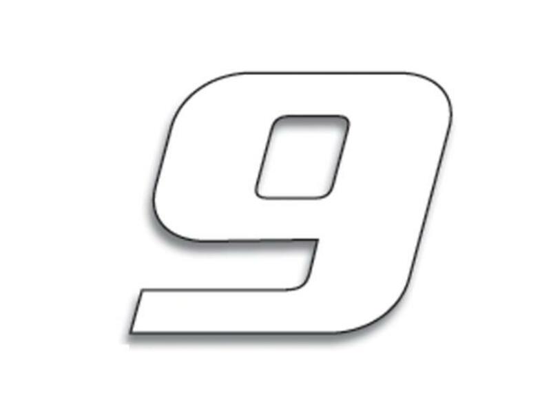 RENNNUMMERN WEISS 9 RENNNUMMERN WEISS 9