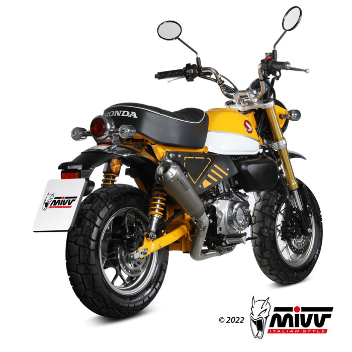 MIVV X-M1 SLIP-ON passend für Honda MONKEY 125 18-24 MIVV X-M1 SLIP-ON passend für Honda MONKEY 125 18-24