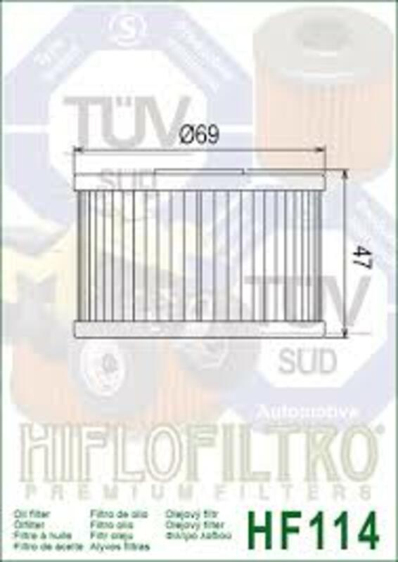 HIFLOFILTRO Ölfilter - HF114