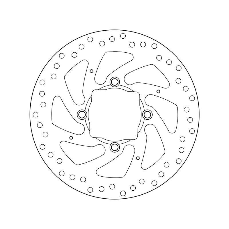 BREMBO Serie Oro rund starr Bremsscheibe