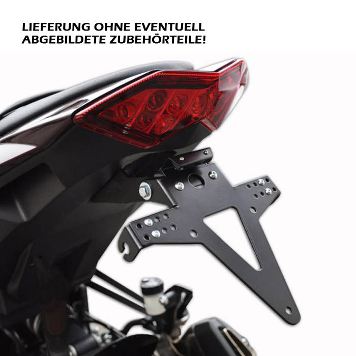 Kennzeichenhalter passend für Kawasaki Z1000 / SX/T 10-18