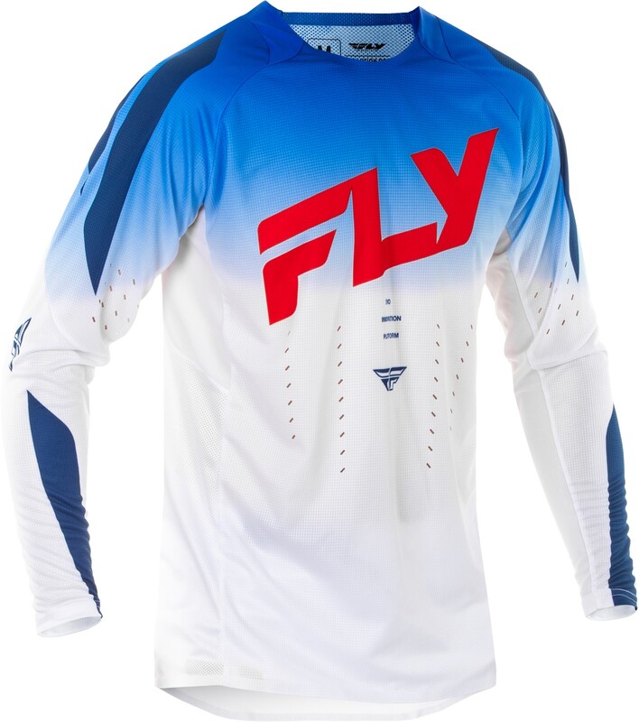 FLY RACING Evolution DST Jersey - Rot/Weiß/Blau