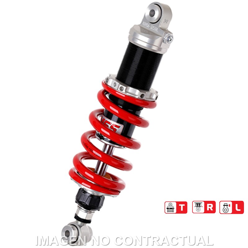 Federbein Z456-Serie Mono hinten passend für Honda CBR 900 RR Fireblade (92-95) MZ456-325TRL-01-85