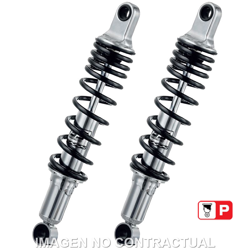 Federbein D222-Serie Stereo hinten passend für Honda Nighthawk 750 (91-03) RD222-330P-12-18