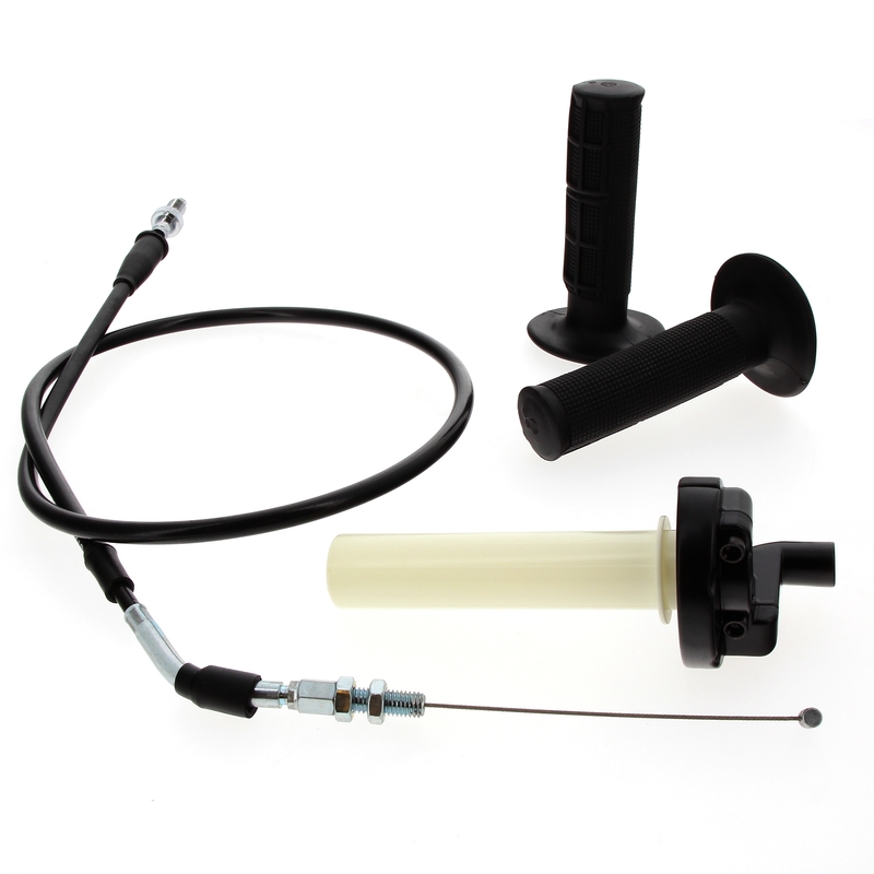 BIHR Kit Gasgriff und Gaszug Typ CR Pro für den Hobbyeinsatz passend für Suzuki LT-R450