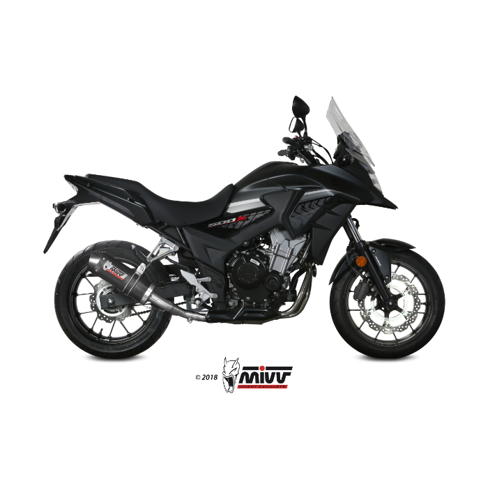 MIVV OVAL SLIP-ON passend für Honda CB500 XA 17- MIVV OVAL SLIP-ON passend für Honda CB500 XA 17-