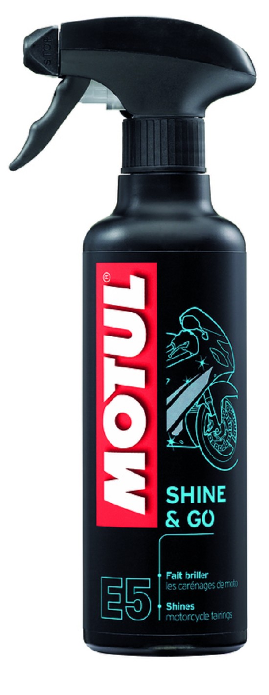 MOTUL E5 Shine & go Silicon Cleaner - 400ml Spray x12