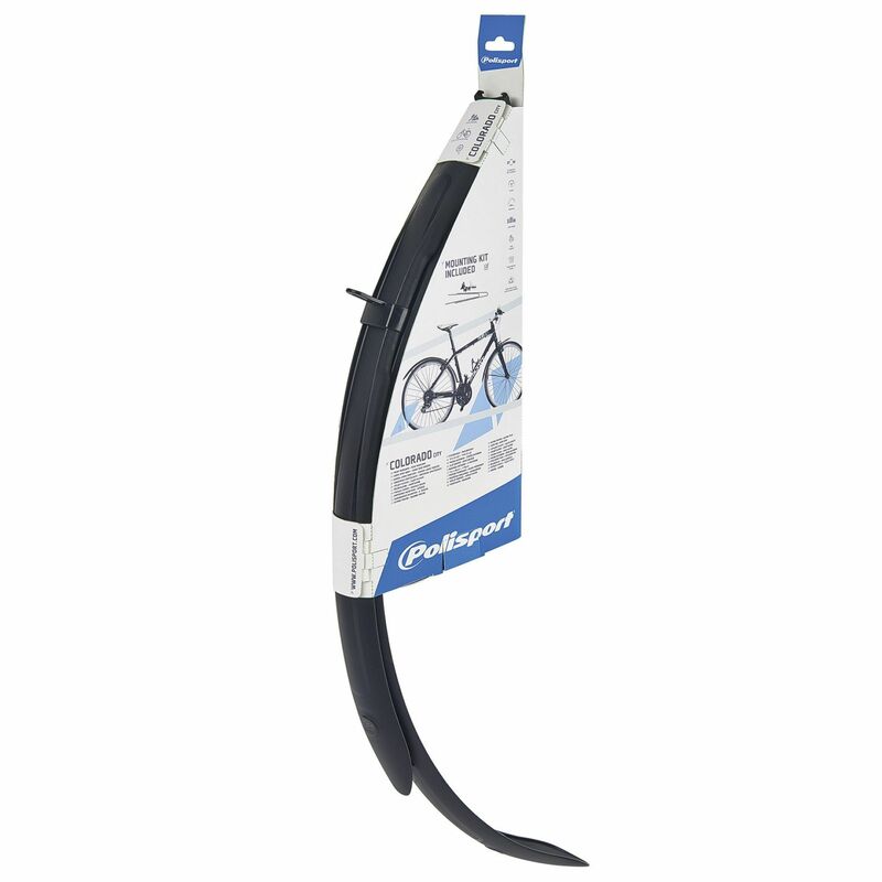 POLISPORT Set Of Mudguards Expander City 51/Trekking 26/28 Black