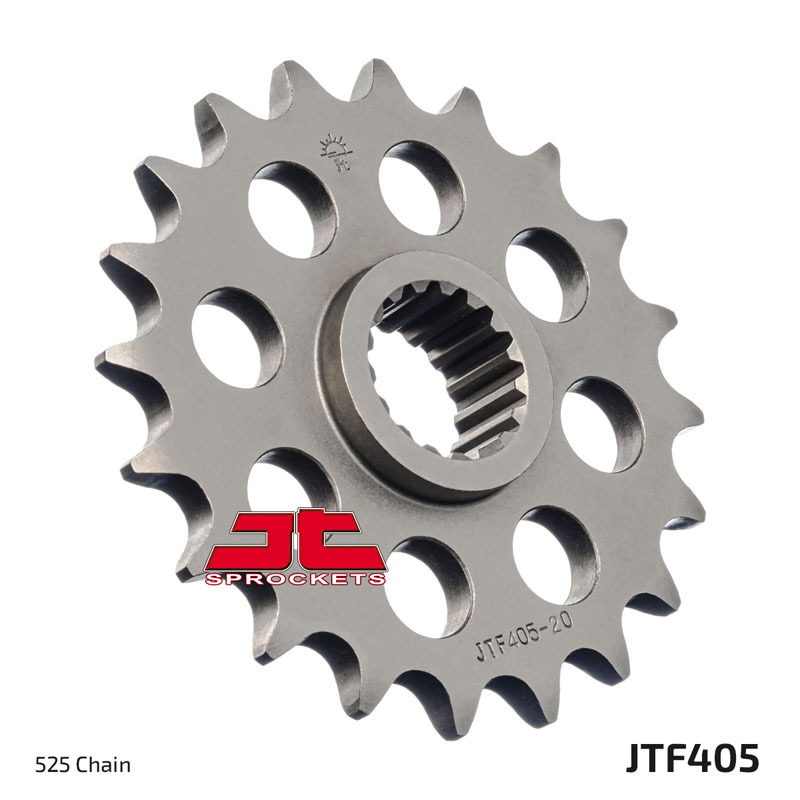 JT SPROCKETS geräuscharmes vorderes Stahlritzel 405 - 525
