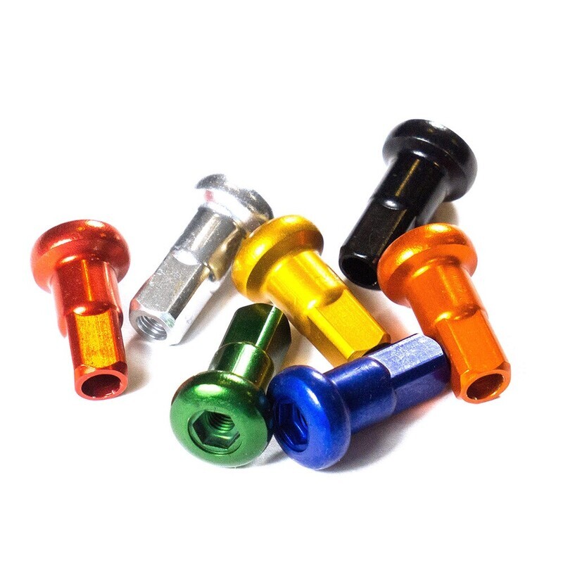 HAAN WHEELS Speichennippel-Set - silber HAAN WHEELS Speichennippel-Set - schwarz