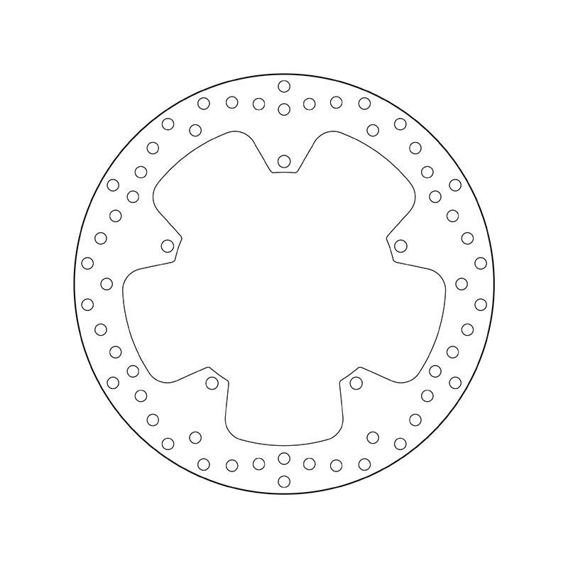 BREMBO Serie Oro rund starr Bremsscheibe BREMBO Serie Oro rund starr Bremsscheibe