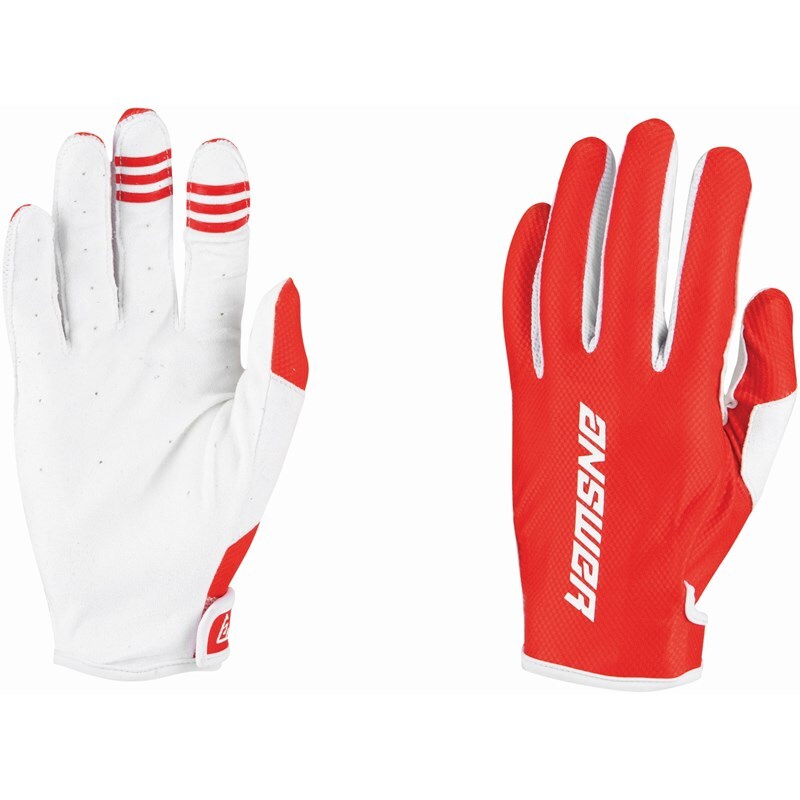 ANSWER A22 Ascent Youth Gloves - red ANSWER A22 Ascent Youth Gloves - red