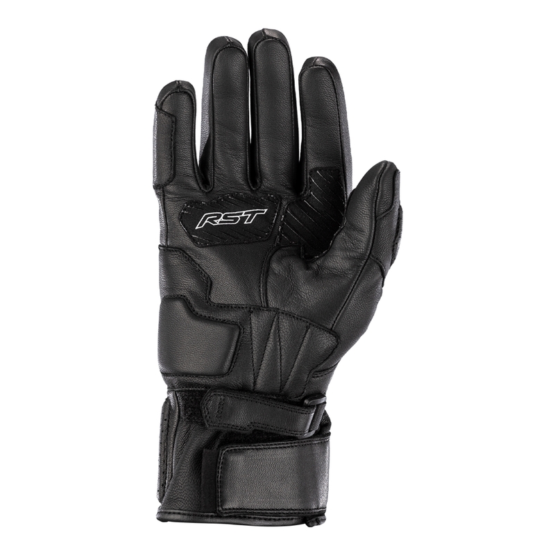 RST Turbine Handschuhe Leder Schwarz Größe XS