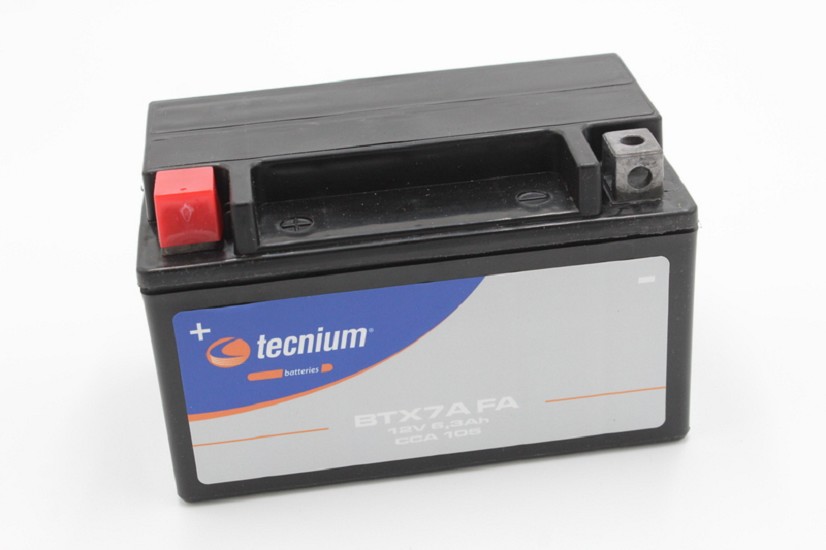 TECNIUM Wartungsfreie Batterie Werkseitig aktiviert - BTX7A