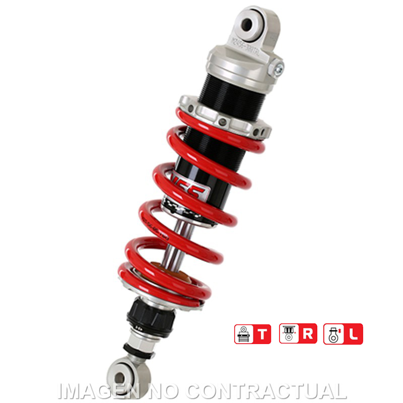 Federbein Z456-Serie Mono hinten passend für Yamaha YZF-R1 (98-01) MZ456-300TRL-20-85
