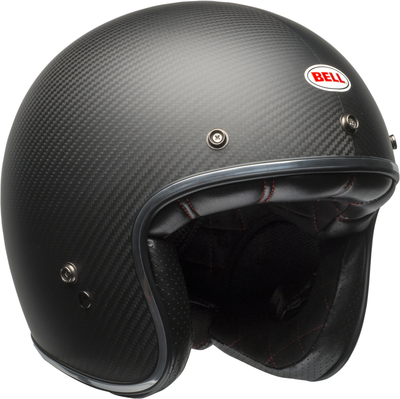 BELL Custom 500 Carbon Helm - Matte Black