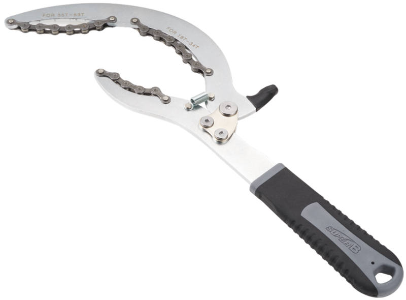 SUPER B Chain Whip Pliers Plus For E-Bike Sprockets 18T-34T & 35T-53T