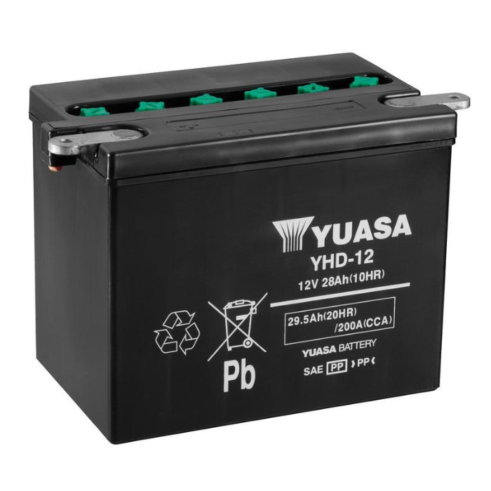 Batterie YUASA YHD-12 29 AH Harley Batterie YUASA YHD-12 29 AH Harley