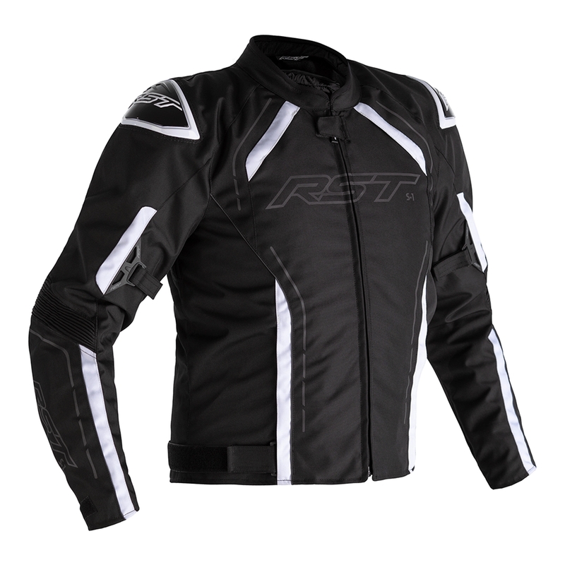 RST S-1 Jacke Textil Schwarz/Weiß Größe 4XL RST S-1 Jacke Textil Schwarz/Weiß Größe M