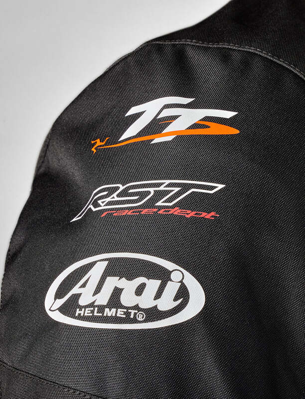 RST IOM Team EVO CE Textil-Jacke Herren - Schwarz