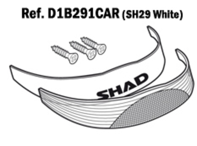 SHAD SH29 Reflektor weiß SHAD SH29 Reflektor weiß