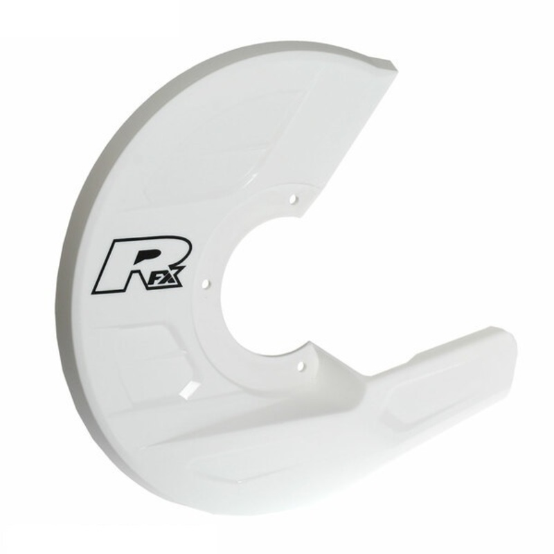 RFX Pro Scheiben- und Bremssattelschutz (Weiß) Universal passend für RFX Scheibenschutzhalterungen