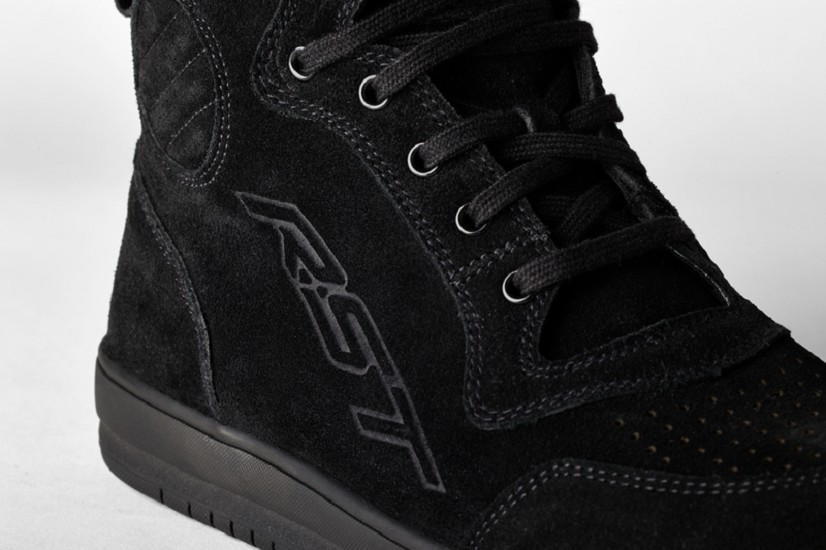 RST Hi-Top Damen Schuhe - Schwarzes Wildleder