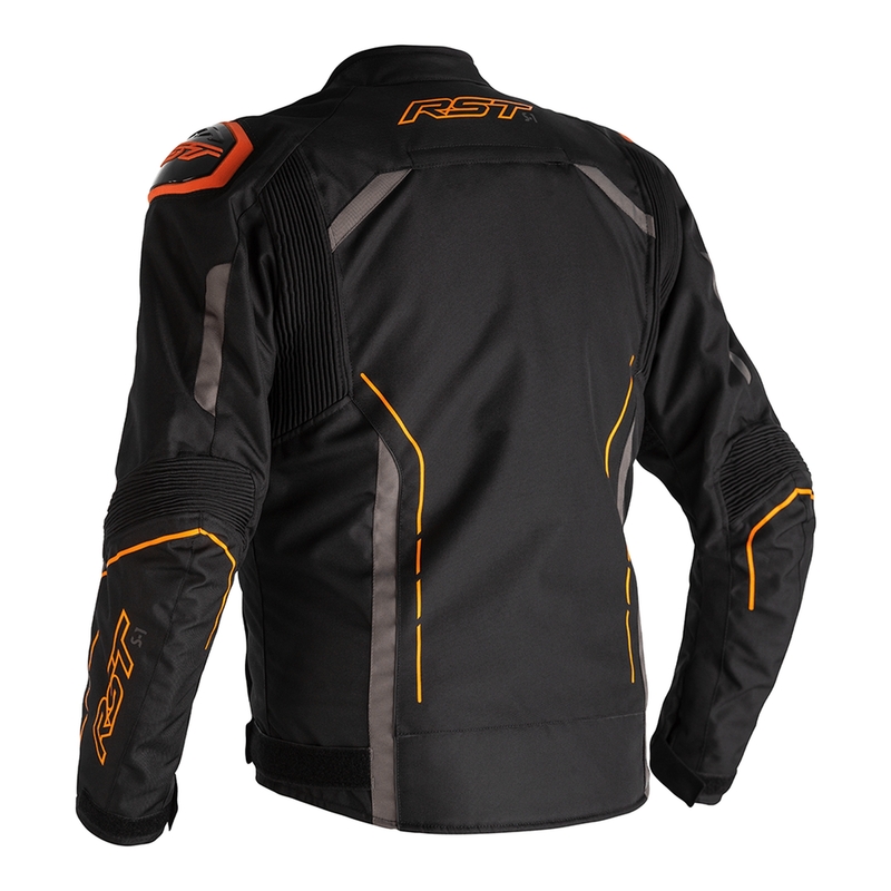 RST S-1 Jacke Textil Schwarz/Grau/Orange Größe M RST S-1 Jacke Textil Schwarz/Grau/Orange Größe XXL
