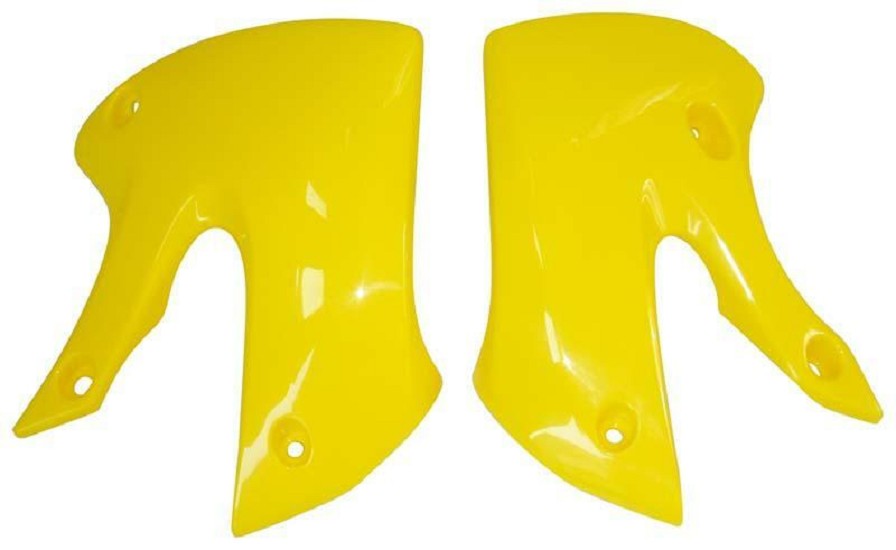 RACETECH Kühlerspoiler seitlich Gelb RM65 ET DR-Z110 2003-07 RACETECH Kühlerspoiler seitlich Gelb RM65 ET DR-Z110 2003-07