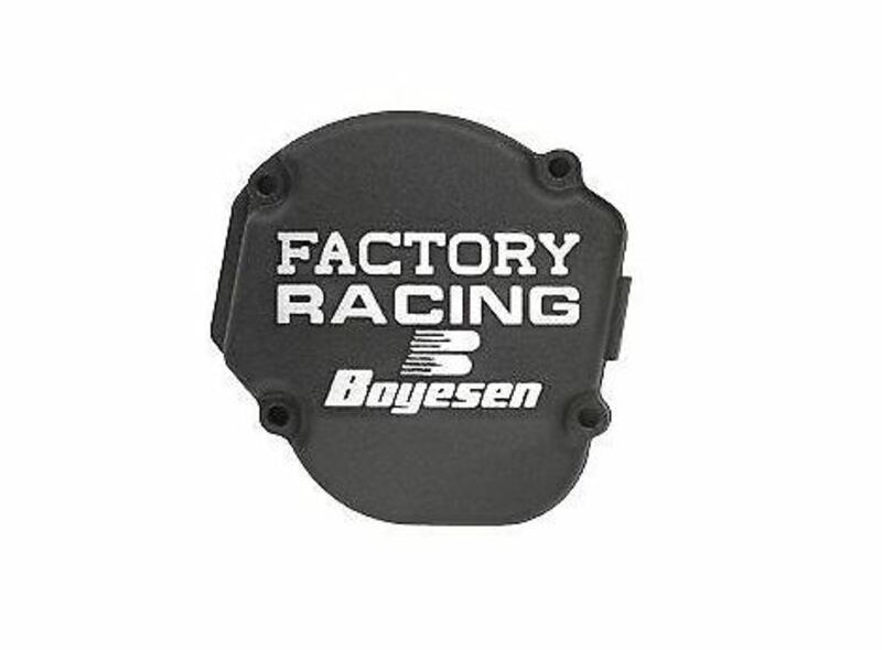 BOYESEN Factory Racing Zünddeckel schwarz passend für Yamaha YZ125