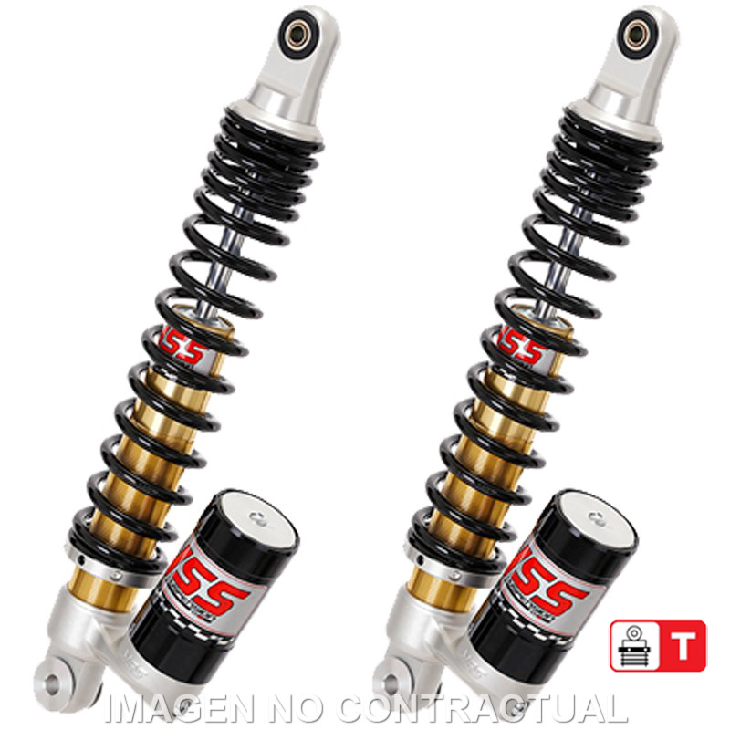 Federbein K302-Serie Stereo hinten passend für Honda SH 125i/150i (13-16) TK302-375T-02AL-388