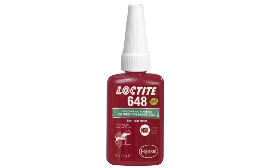 LOCTITE 648 Buchsen-Lagerkleber - 24ml Flasche LOCTITE 648 Buchsen-Lagerkleber - 24ml Flasche