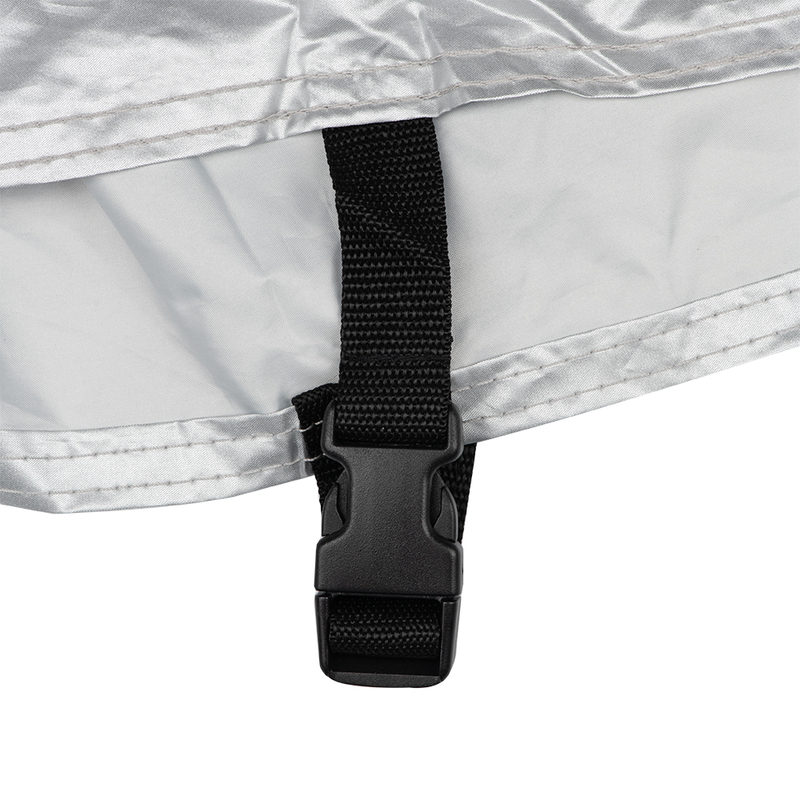 OXFORD Outdoor Abdeckplane Rainex Schwarz/Silber - Motorrad / Scooter - XL