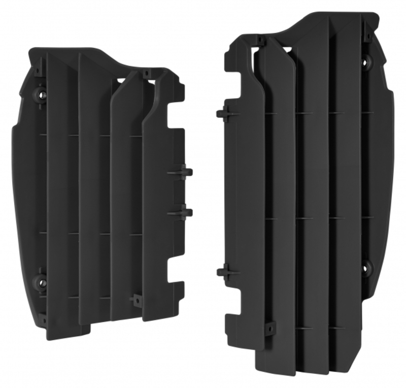 Kühlerabdeckung Polisport schwarz passend für Kawasaki KX450F Kühlerabdeckung Polisport schwarz passend für Kawasaki KX450F