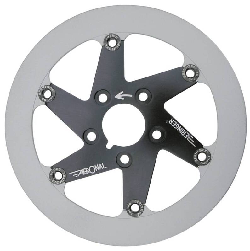 BERINGER Aeronal®-Gusseisen-Bremsscheibe schwimmend gelagert
