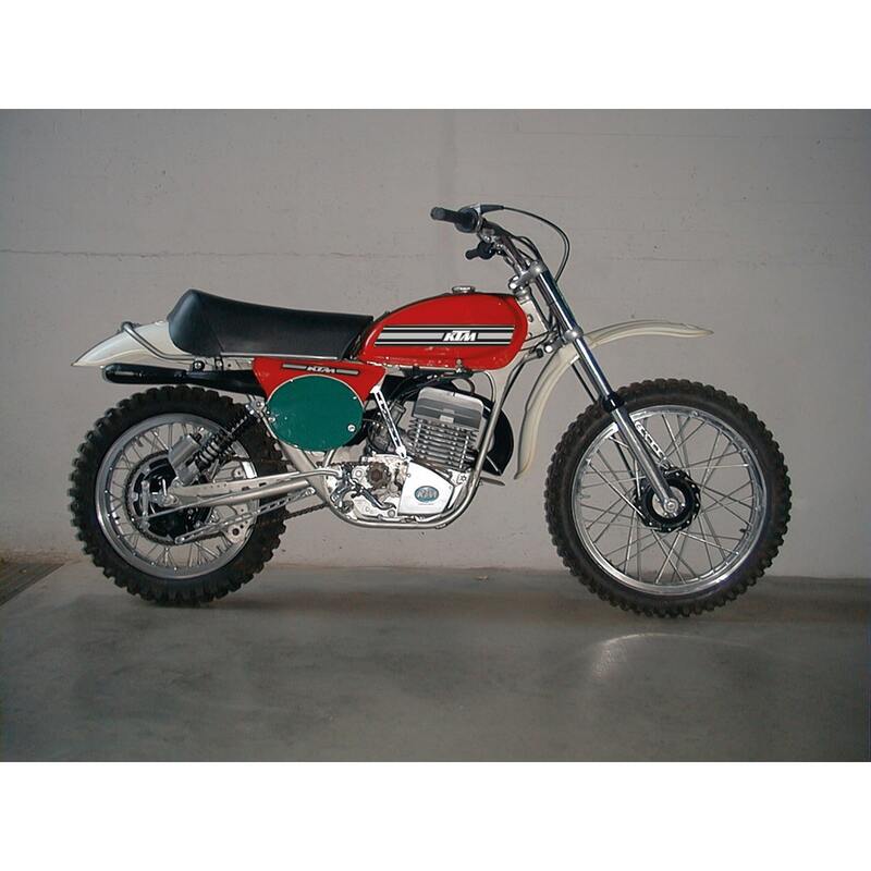 TECNOSEL Graphic Kit Replica OEM passend für KTM GS 74-76 White Background