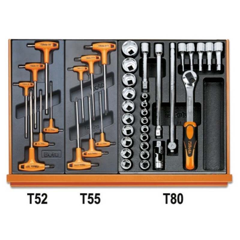 BETA Assortment of 146 tools - Universal use