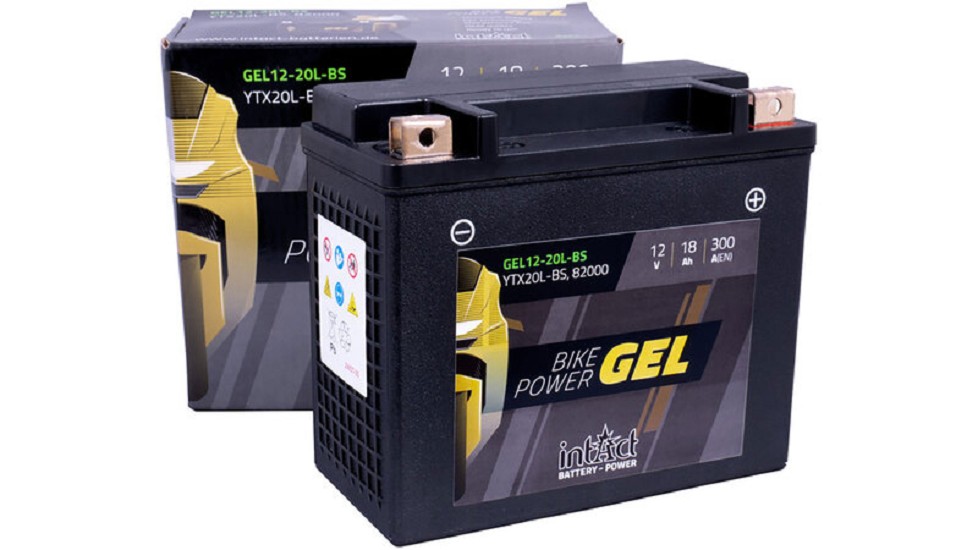 INTACT Bike Power-Batterie GEL YTX20L-BS