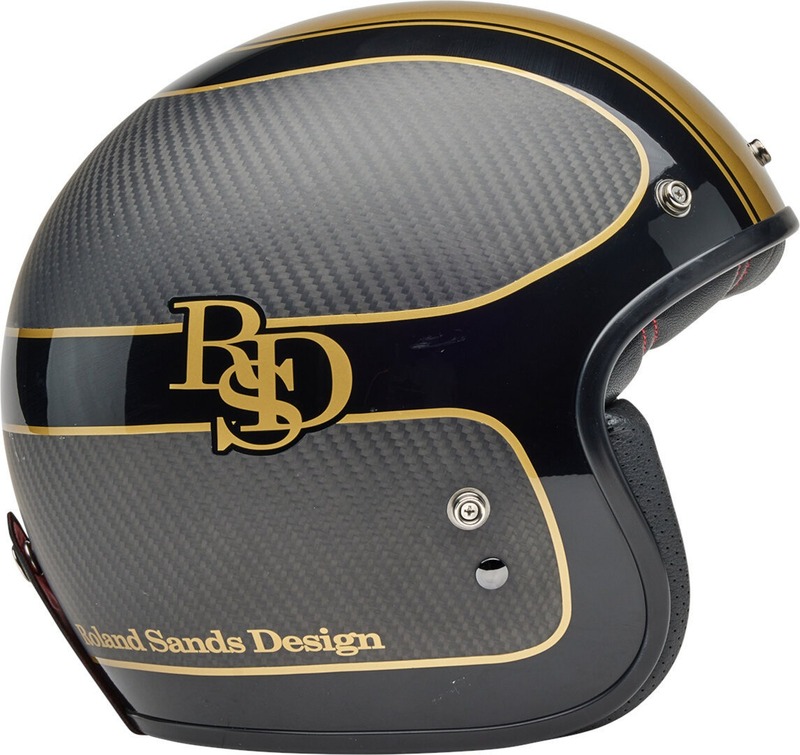 BELL Custom 500 Carbon Helm - RSD Checkmate Matte Gloss Black/Gold BELL Custom 500 Carbon Helm - RSD Checkmate Matte Gloss Black/Gold