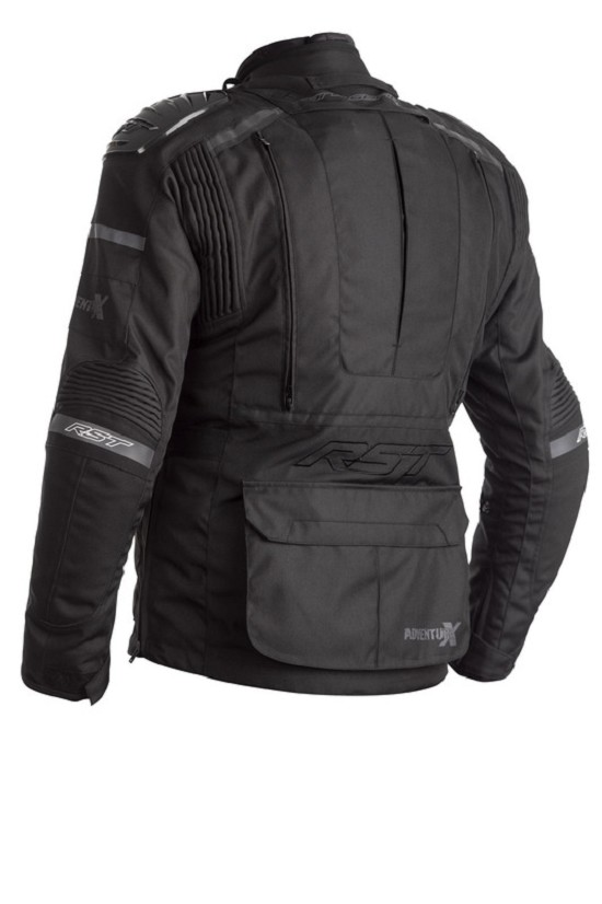 RST Adventure-X CE Textil-Jacke Schwarz Größe M Damen